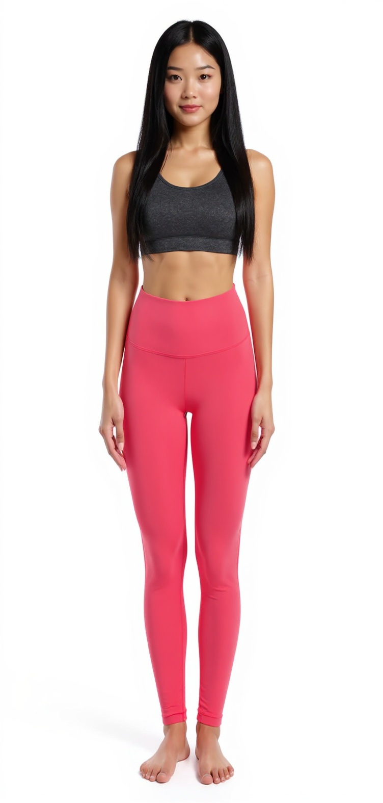 High-Waist Leggings in Rosecoral — The Season Shift Edit style look